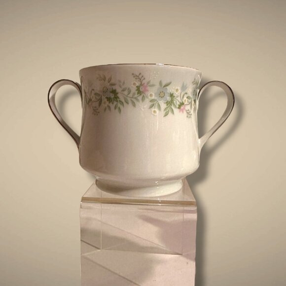 Johann Haviland Forever Spring Sugar Bowl With Lid Porcelain Dual Handles White/ - Picture 8 of 8